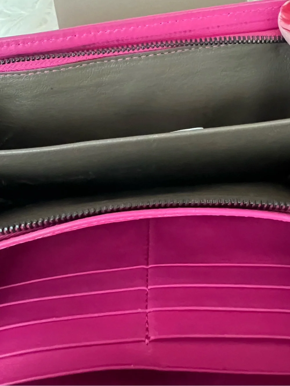 Bottega Veneta Pink Intrecciato Leather Continental Wallet